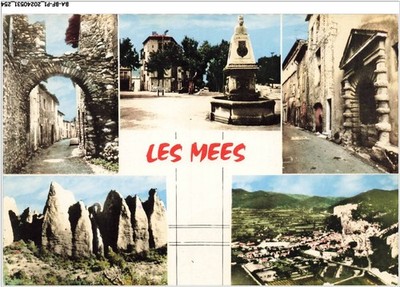 BA-BFP1-0128-04 - LES MEES - Quelques aspects du village et les rochers des P�