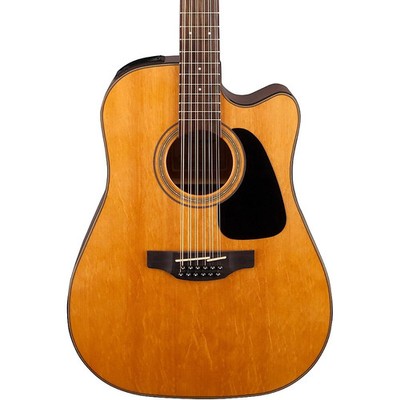 Takamine G Series GD30CE12 Dreadnought 12Strg AcousticElectric Guitar Natural