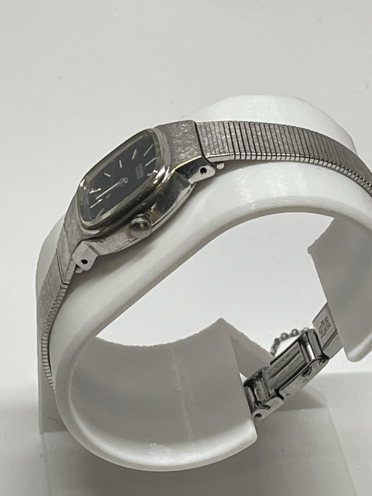 Citizen Quartz CQ Wristwatch Vintage 46-0451 WGP White Gold Plating Wristwatch image 10