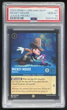 2023 Disney Lorcana EN P1 League Promo 8 Mickey Mouse PSA 10