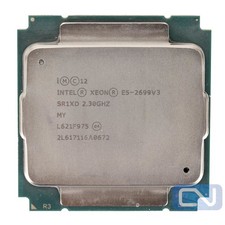 Intel Xeon E5-2699 v3 18 Core 2.3 GHz 45MB SR1XD LGA 2011-3 B Grade CPU