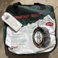 1545q Diamond Back Tire Chains 1 Pair - Never Used 1545q Diamond Back Tire Chains 1 Pair - Never Used