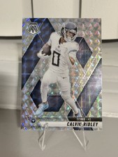 2025 Panini Mosaic Calvin Ridley #216 Silver Prizm