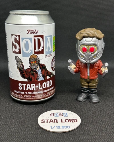 Funko Soda Star-Lord Guardians of the Galaxy Convention Exclusive COMMON /12500