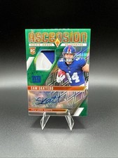 Panini 2025 Phoenix Football Cam Skattebo Giants Rookie Jersey Auto /25