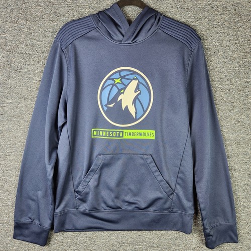Minnesota Timberwolves NBA Mens Nike Navy Hoodie Sweatshirt