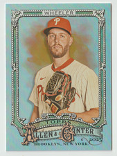 2025 Topps Allen & Ginter #142 Zack Wheeler Silver Portrait