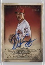 2016 Topps Five Star Gold 1/50 Robert Stephenson #FSA-RST Auto 3h9