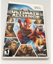 Marvel Ultimate Alliance (Nintendo Wii, 2006) CIB Complete 