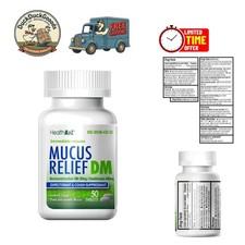 Mucus Relief DM  Fast-Acting 50 Count Tablets, Dextromethorphan  Guaifenesin