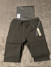 NEW FOG Essentials Relaxed Off Black Sweatpants Size Large 100 Authentic  