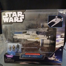 Jazwares Star Wars Micro Galaxy Squadron U-Wing w  3 Micro Figures
