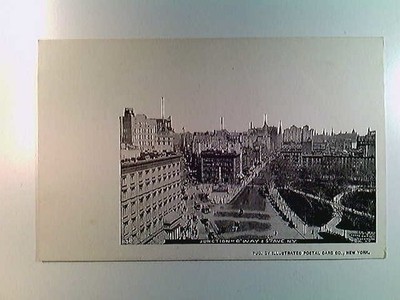 New York, Junktion of B'Way & 5th Ave., USA, AK, ungelaufen, um 1900