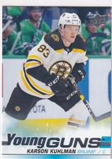 19/20 UD SERIE 1 KARSON KUHLMAN YOUNG GUNS RC SP ROOKIE #248