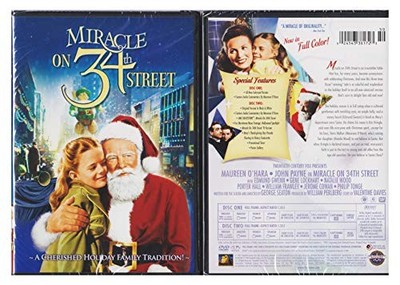Miracle on 34th Street DVD  - VERY GOOD