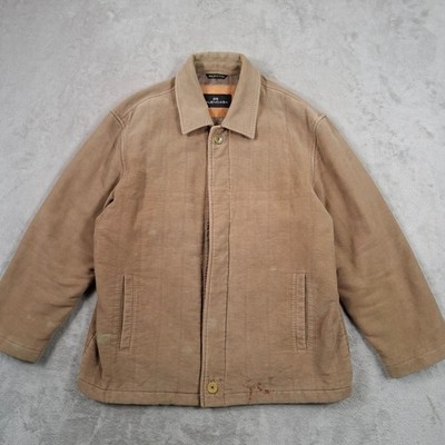 Balenciaga Jacke Herren Large Beige Moleskin Designer 90s Italy
