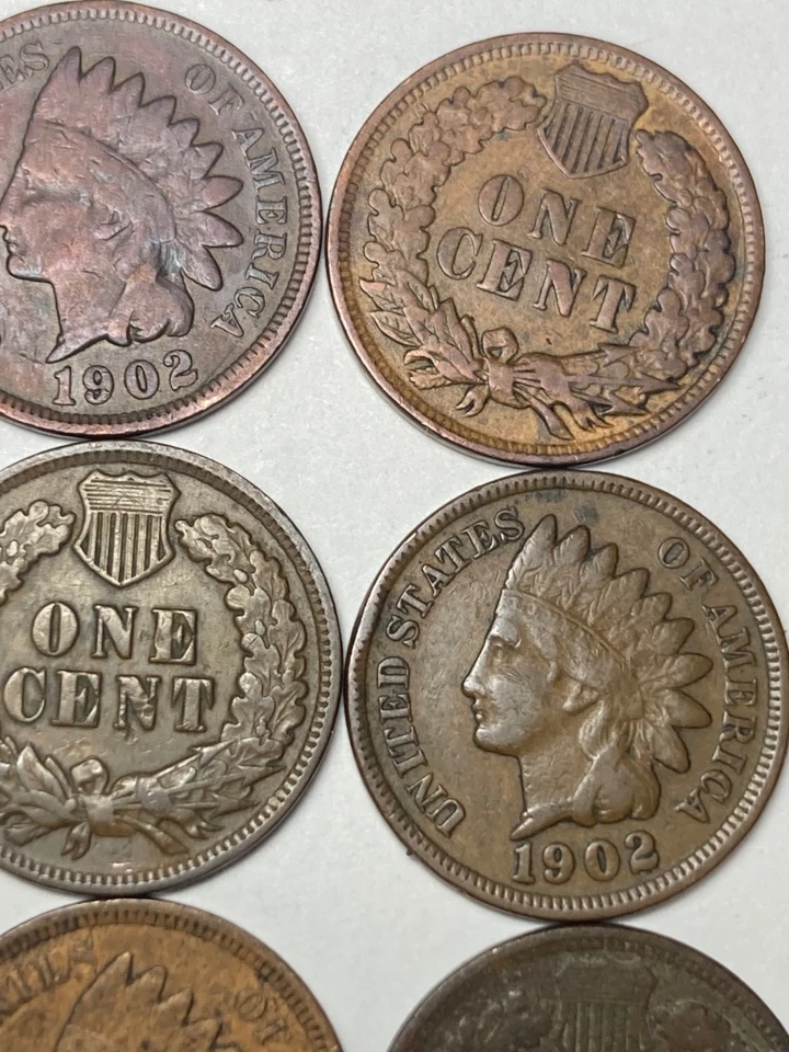 1902 INDIAN CENT ROLL, 50 nice condition (no problem) coins - Image 4 of 4