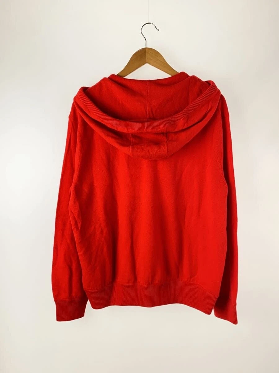 GUCCI 22AW Trifoglio Pullover Maglia Felpa con Cappuccio Lana Rosso Taglia L #EG AGA