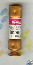 GOULD SHAWMUT TR 1/2R FUSE 1/2 AMP TR 1/2 R 250 VOLT