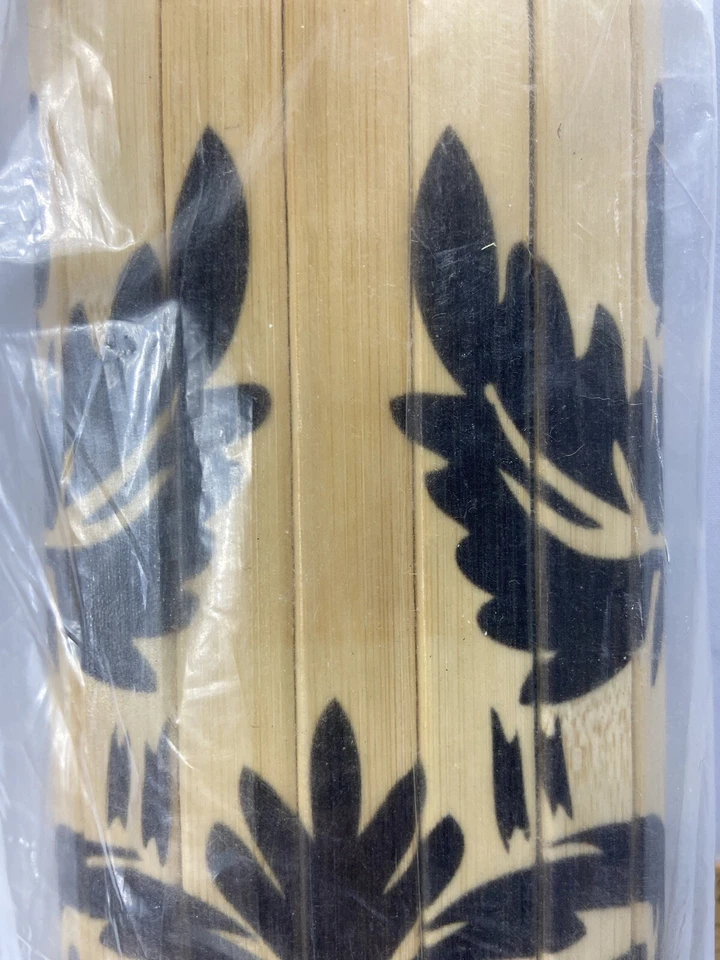 Bamboo Floor Mat Table Rug Runner 35.5x23.5” Cape Craftsmen Anti Skid - Image 2 of 3