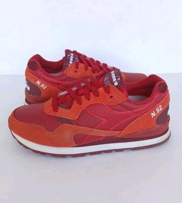 Diadora N92 Cherry Tomato M7.5/W9 Red Orange