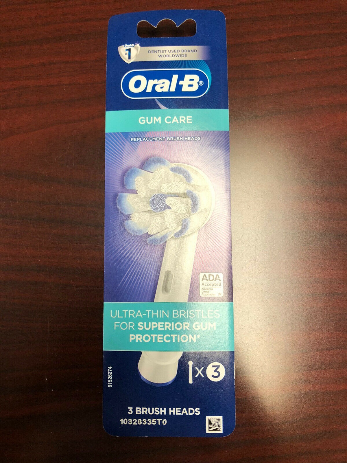 2X Genuine ORAL B GUM CARE Replacement heads 6 count total New in