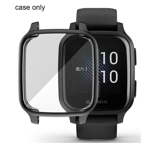 For Garmin Venu SQ Watch w/ Screen Protector Electroplating Case Protect UK м д\ - Zdjęcie 6 z 15
