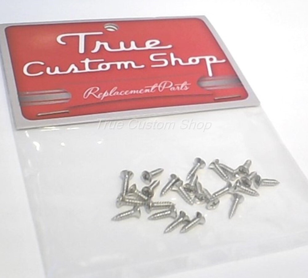 True Custom Shop® Chrome 3/8" Pickguard or Small Jack Plate Mounting