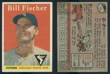 (47104) 1958 Topps 56 Bill Fischer White Sox-EX