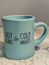 Coffee Cocoa Mug Hot Reads For Cold Nights Reading Winter Christmas Time Gift