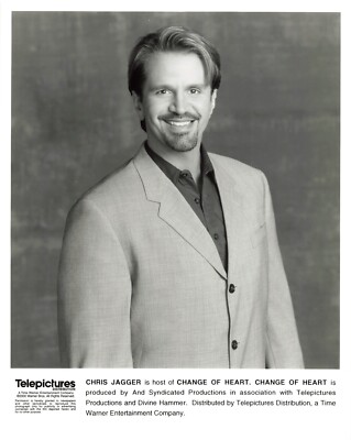 Chris Jagger TV Press Photo 8x 10 Change of Heart Host Portrait  P68b