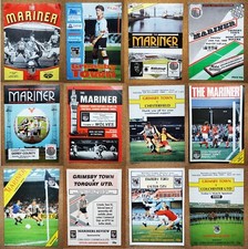 Programm Grimsby Town Football Club Blundell Park Programme - verschiedene Jahre