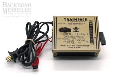 Vintage (1950-60s) LOOSE ''Trainpack'' H0 Hobby Transformer, by MRC (#100)