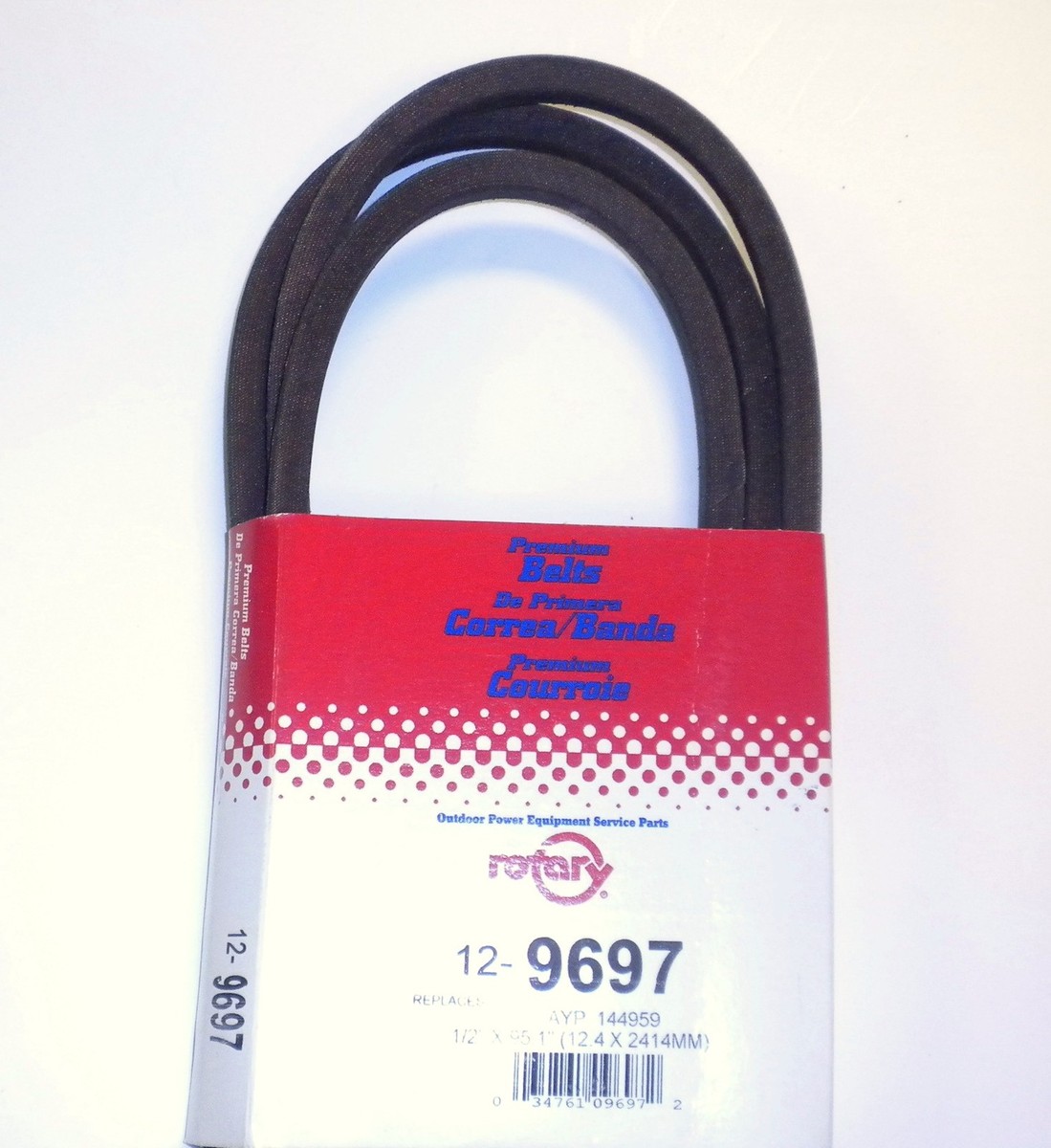 9697 Drive Belt (1/2 9697 Drive Belt (1/2