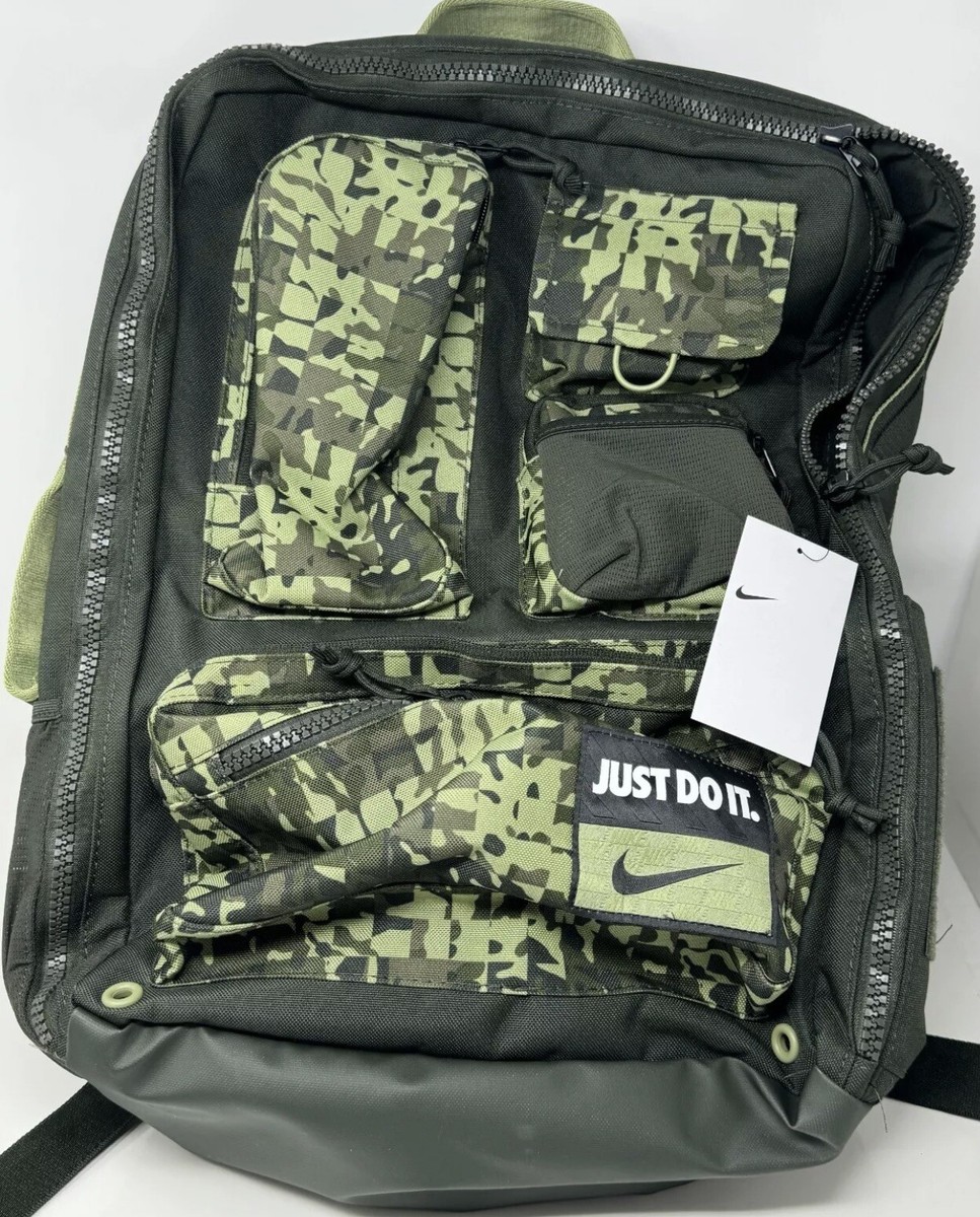 Nike Utility Elite Printed BackPack (32L) Sequoia/Alligator DQ5224