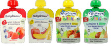 BABYDREAM FRUIT MOUSSE FOR BABY PUREE - BIG CHOICE - 90G 100 BIO AFTER 1st YEAR
