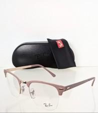 Brand New Authentic Ray Ban Eyeglasses RB 3716 2973 50mm RB 3716-V-M Beige Silv