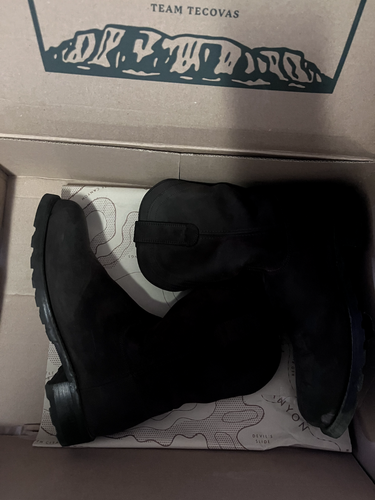 SEMI-NEW TECOVAS The Stockton Ranch Roper Leather Mens Texas Cowboy ...