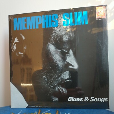 LP MEMPHIS SLIM Blues & Songs Italy vpa 8254