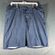 Hurley Mens Swimming Shorts Size 36 Blue Polyester