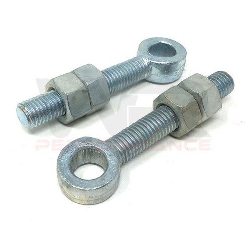 Pair Adjustable Gate Hinge Eye Bolts With Nuts 12mm 16mm 20mm eBay