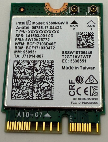 Intel 9560NGW WIFI Card | eBay