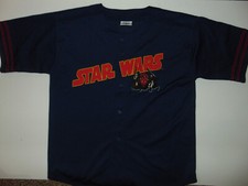 VTG Star Wars Darth Maul Lee Sport Movie Jersey Men's Size XL 90s Episode I
