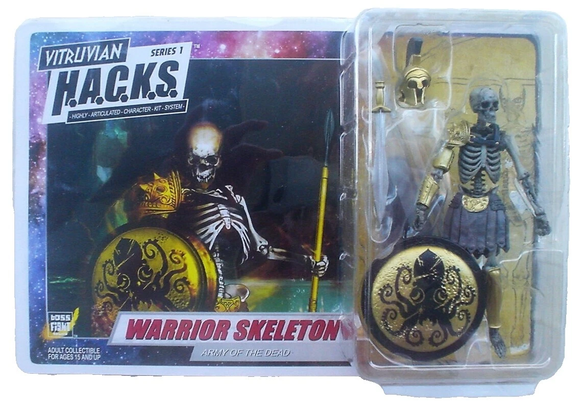 Skeleton Warrior Plastic Action Figures Accessories