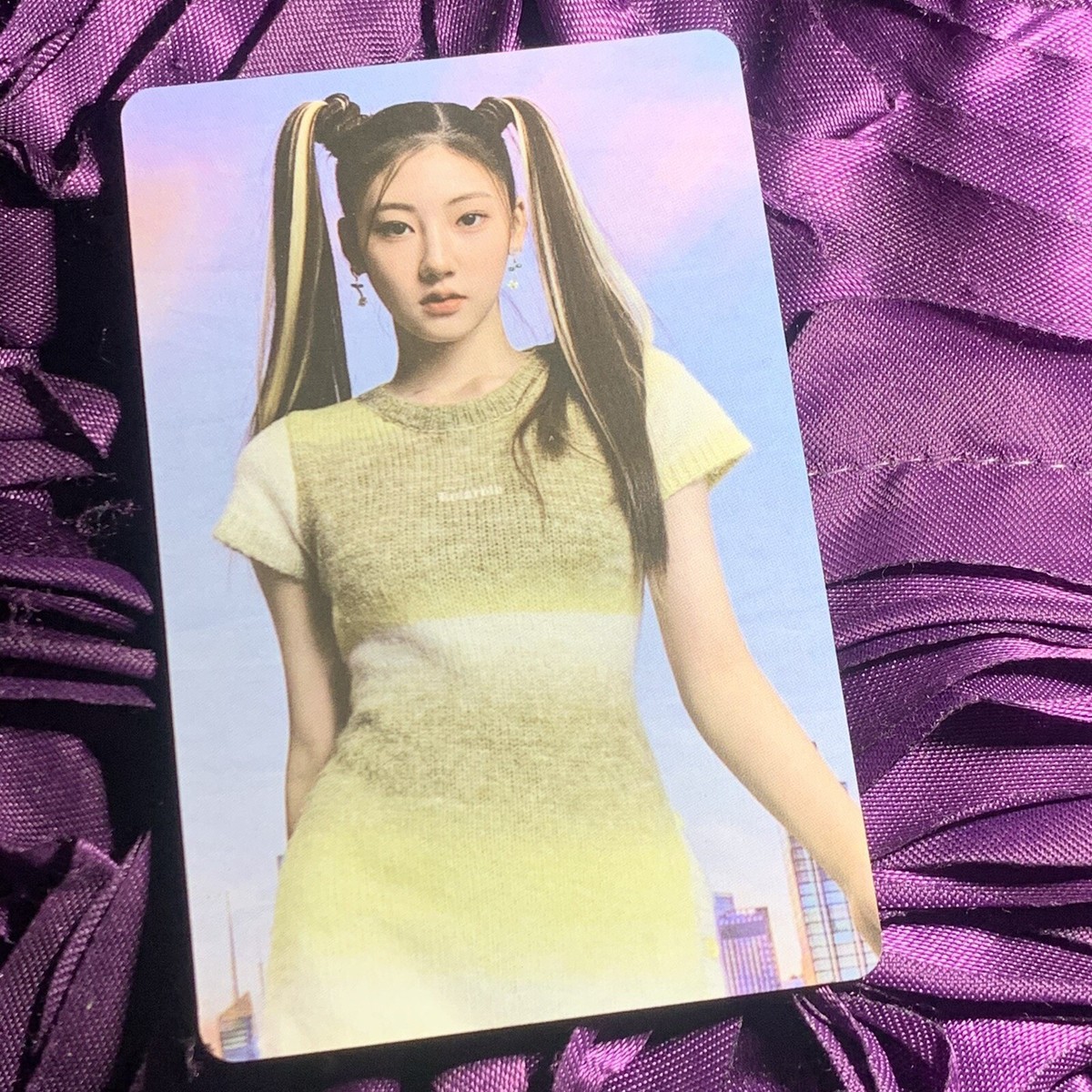 Rami BABYMONSTER Batter Up Edition Celeb K-pop Girl Photo Card