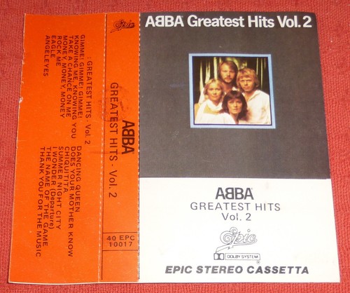 ABBA - CASSETTE TAPE - GREATEST HITS VOL 2 (BEST OF) - RARE ITALIAN ISSUE - Picture 3 of 6
