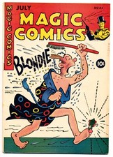 Cover of Magic Comics #84