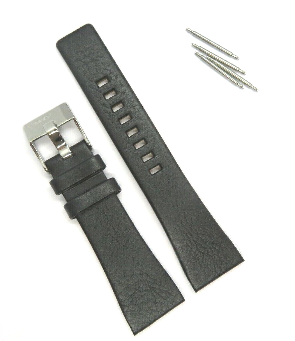 DIESEL Original Replacement Leather Strap DZ5104 Watch Strap Black 23 Mm