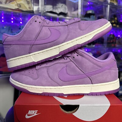 Nike Dunk Low Premium MF Rush Fuchsia DV7415-500 Size 12W/10.5M | eBay