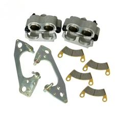 For Front Brake Caliper & Pads Polaris Ranger 500 570 700 800 900 1000 2009-15/